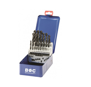 M13 BC HSS-R DIN 338 Twist drill set 1-13x0,5 25pcs. 11001310025