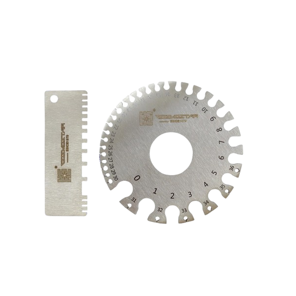 Cosmostar 2 Pcs Stainless Steel Welding Gauge Set WFTG02- Set