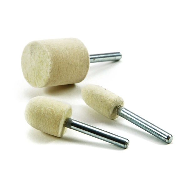 ESB-MINI-MAX® felt points (merino) with 6 mm steel-shaft conical Ø 15 x 30 mm 10022