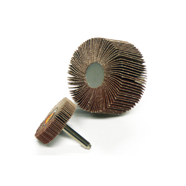 ESB-MINI-MAX® flap wheel with 6 mm steel-shaft Ø 60 mm x 30 mm grit 100 11101