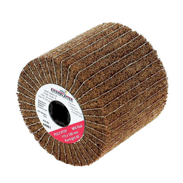 ESB-POLY-PTX® mix (combi) wheel Ø 115 mm x 100 mm grit 180 44181